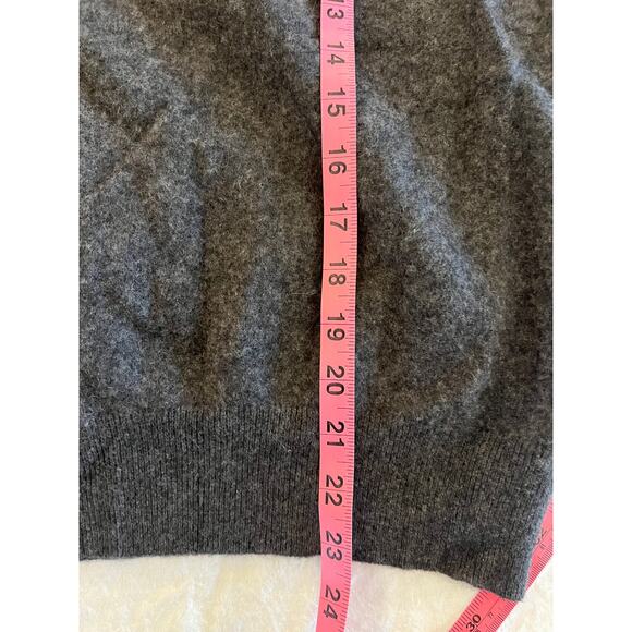 Neiman Marcus Cashmere Sweater With Elbow Patches L - Picture 6 of 6